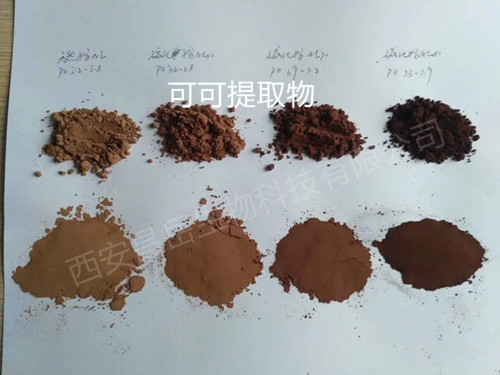 可可提取物、可可粉、可可堿